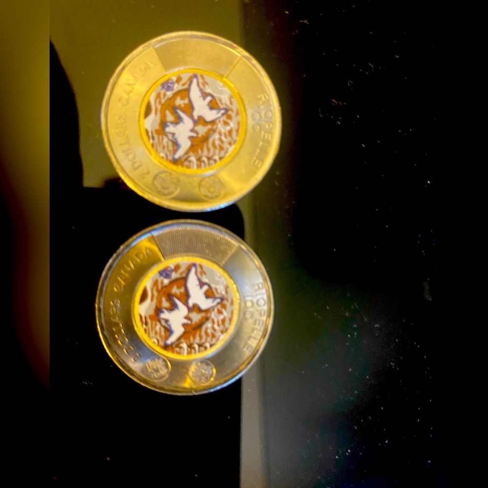 Two piece Riopelle 100th anniversary two piece toonies w bonus!!!